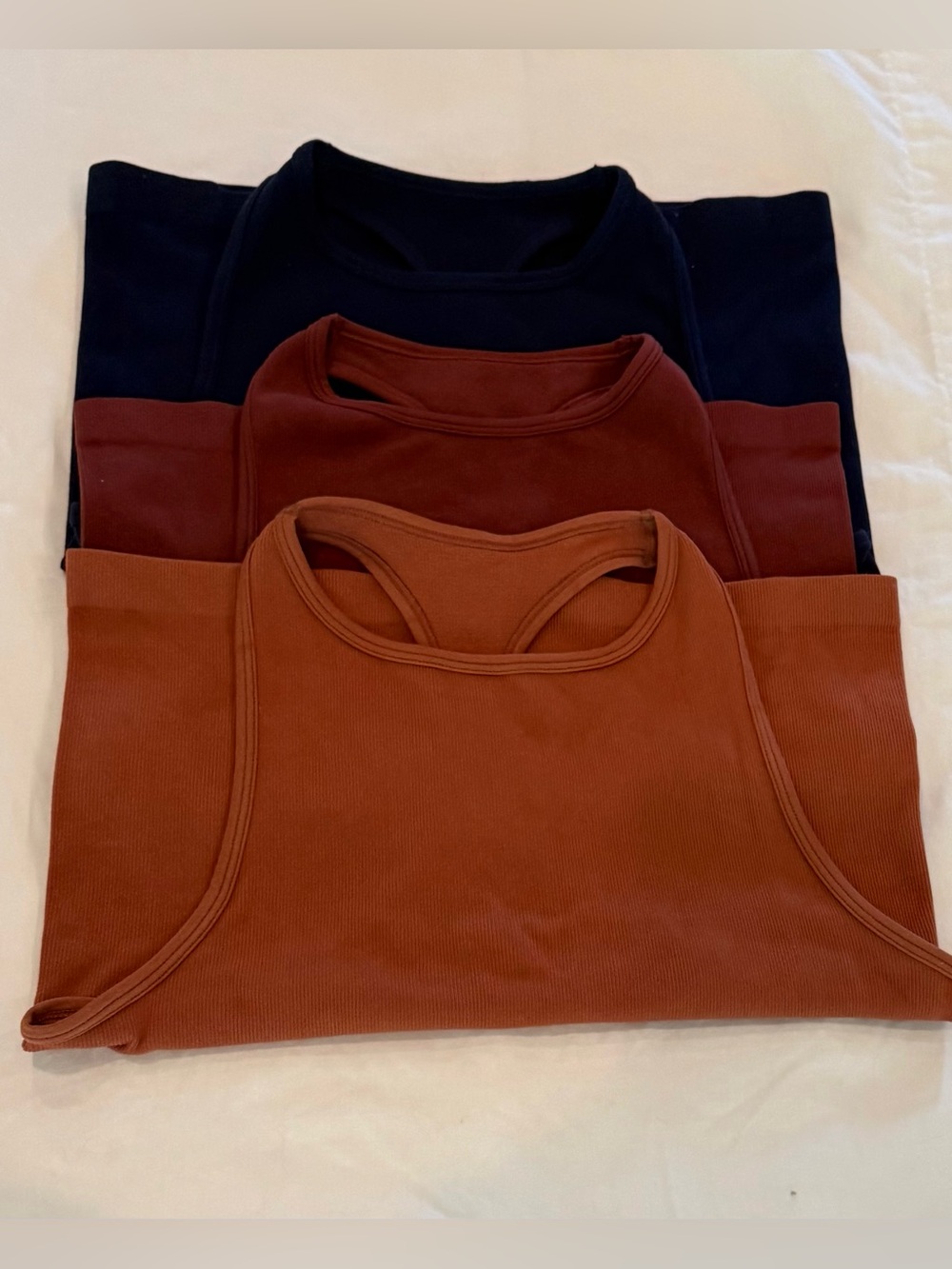 ntimately Free People Seamless High Neck Tanks M/L Lot of 3